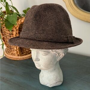 Dorfman Pacific Vintage wool blend fedora.